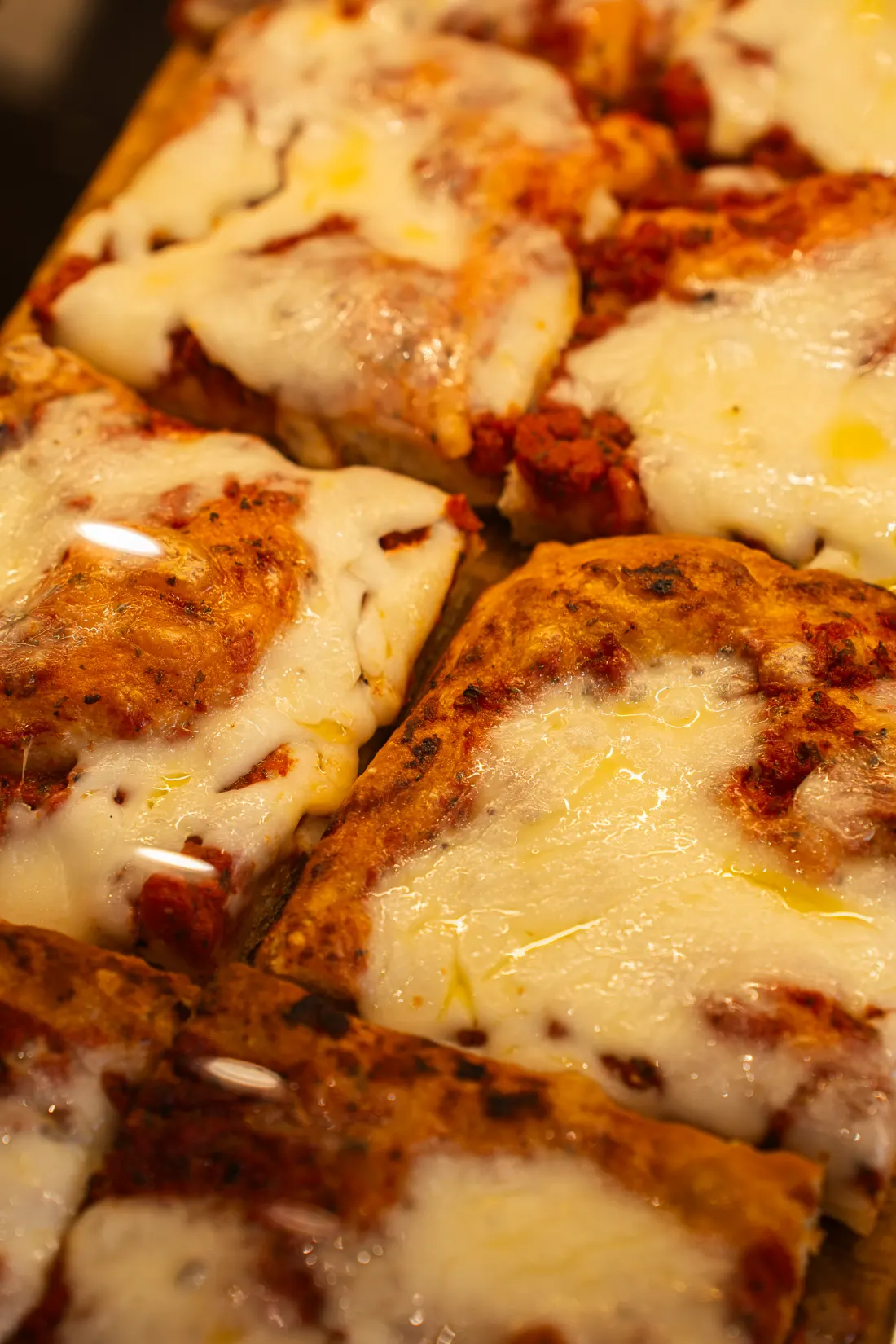 Pizza al taglio per il pranzo leggero da Café du Globe a Pistoia